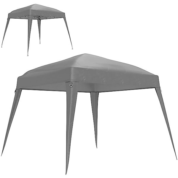 Outsunny Ersatz-Vordach Polyester  Hellgrau 300L x 300B cm günstig online kaufen