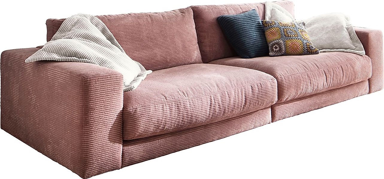Home affaire Big-Sofa "Enisa, bequeme, legere Polsterung B/T/H: 290/127/85 günstig online kaufen
