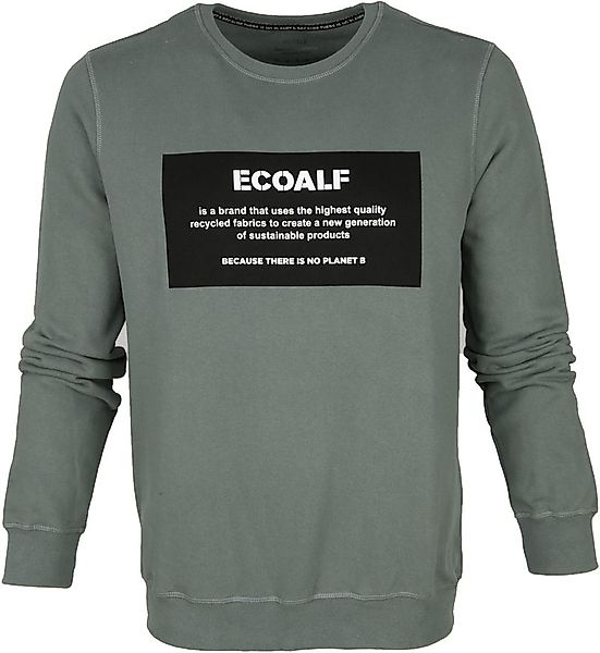 Ecoalf Sweater Khaki Grün - Größe M günstig online kaufen