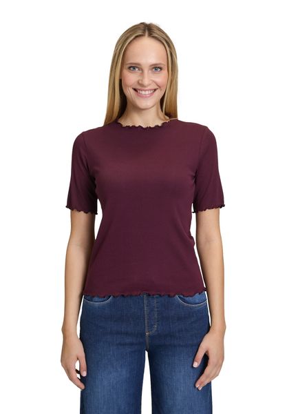 Cartoon Kurzarmshirt "Damen Halbarm-Shirt mit Kragen" 1 Stk. tlg. günstig online kaufen