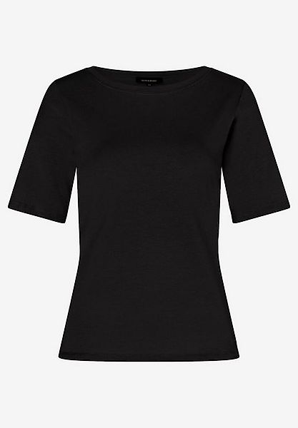 MORE&MORE Kurzarmshirt T-Shirt schwarz Sommer-Kollektion günstig online kaufen