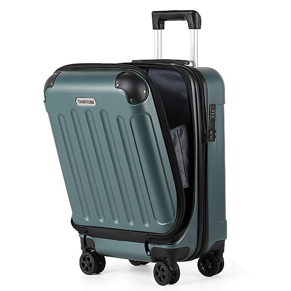 TAN.TOMI Hartschalen-Trolley Laptopfach vorne Koffer Handgepäck günstig online kaufen