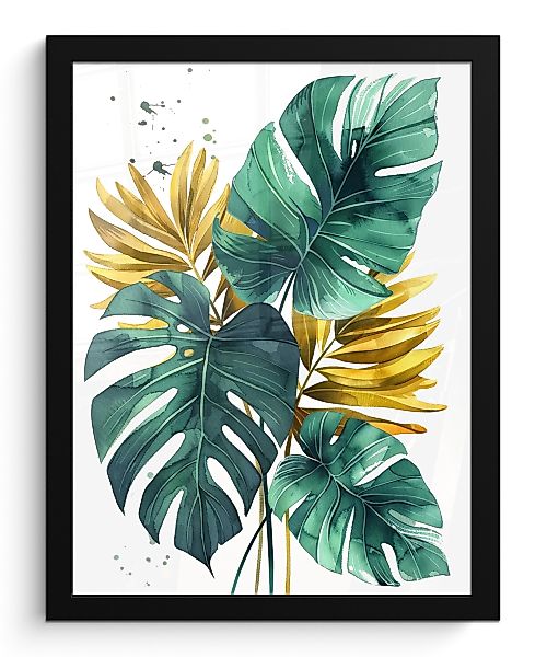 MuchoWow Poster Blätter - Monstera - günstig online kaufen