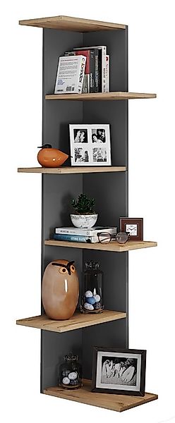 VCM Wandregal Holz Wandregal Hängeregal Eckregal Regal Balos XL günstig online kaufen