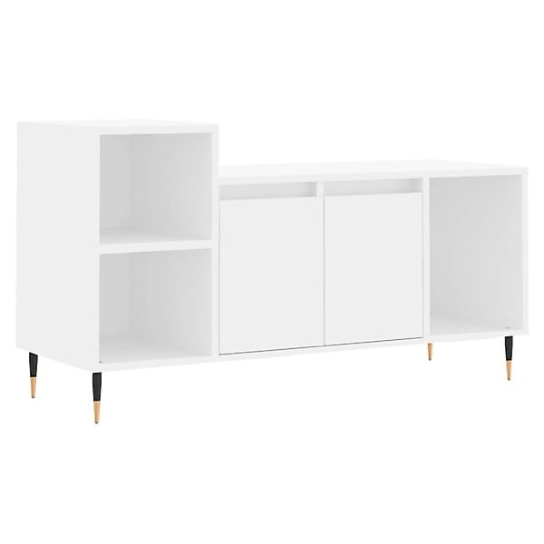 vidaXL TV-Schrank Weiß 100x35x55 cm Holzwerkstoff 831308 günstig online kaufen