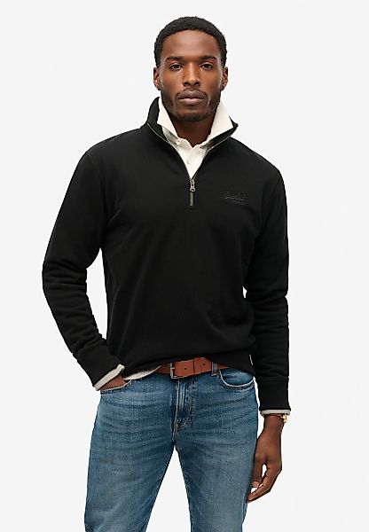 Superdry Sweatshirt "ESSENTIAL LOGO HENLEY" günstig online kaufen