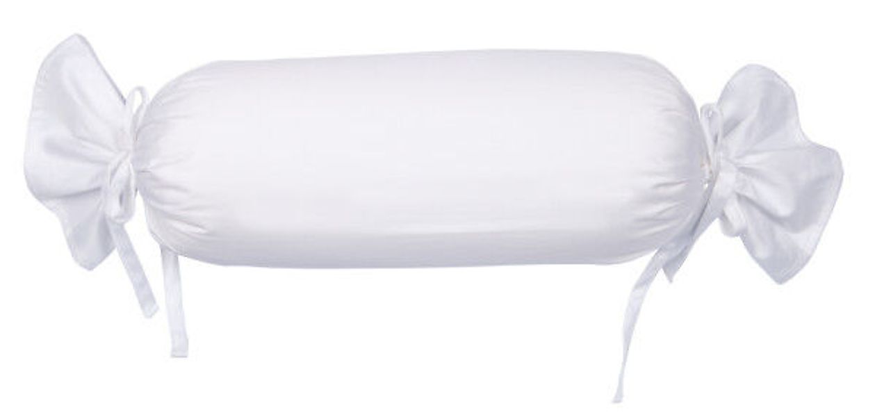 Janine Janine Mako-Satin Bettwäsche Colors 31001 weiß Größe:  15x40 cm günstig online kaufen