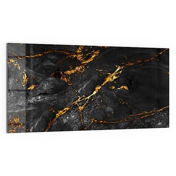 DEQORI Glasbild 'Veredelter Naturstein', 'Veredelter Naturstein', günstig online kaufen