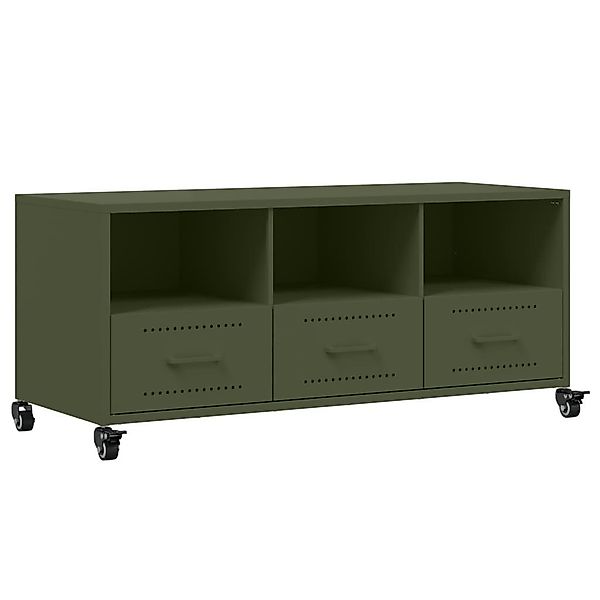vidaXL TV-Schrank TV-Schrank Olivgrün 100,5x39x43,5 cm günstig online kaufen