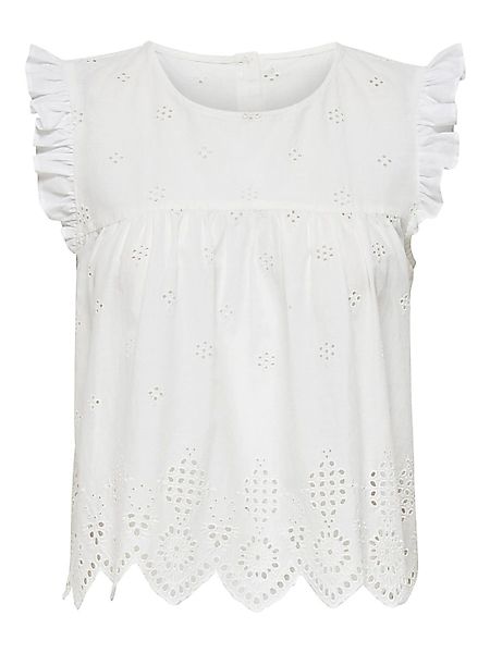 ONLY Kurzarmbluse Silla (1-tlg) Volant günstig online kaufen