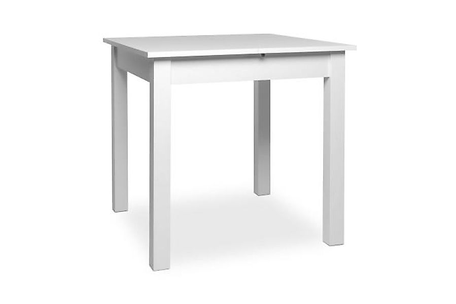 Esstisch ausziehbar ca. 80-120 cm Weiß günstig online kaufen