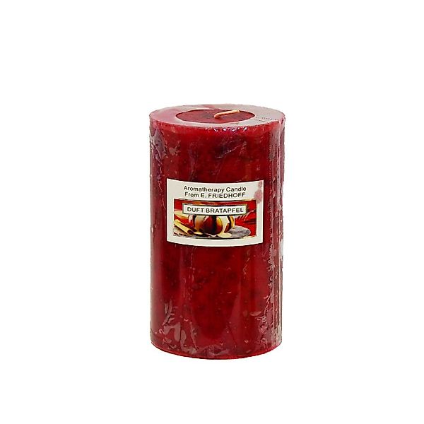 B&S Stumpenkerze Duftkerze Bratapfel 9,5 x günstig online kaufen