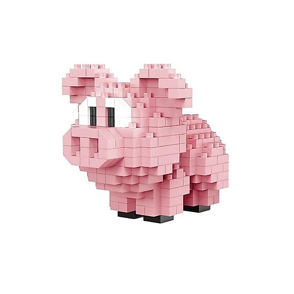MEGAGOODS 3D Mini-Bausteine Schwein Spielzeug Set günstig online kaufen