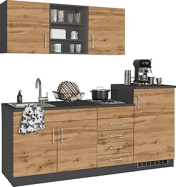 KOCHSTATION Küche KS-Mali, Breite 210 cm, günstig online kaufen