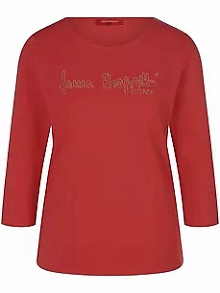 Rundhals-Shirt 3/4-Arm Laura Biagiotti Roma rot günstig online kaufen