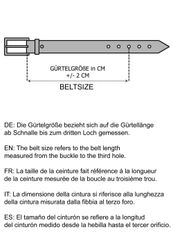 RedBridge Ledergürtel aus Echtleder mit Vintage-Schnalle günstig online kaufen
