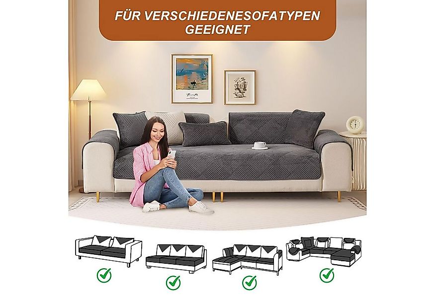 Bellaro Life Sofaschoner Hund Katze Sofaschutzdecke: 1-4-Sitzer Ecksofa,Sof günstig online kaufen