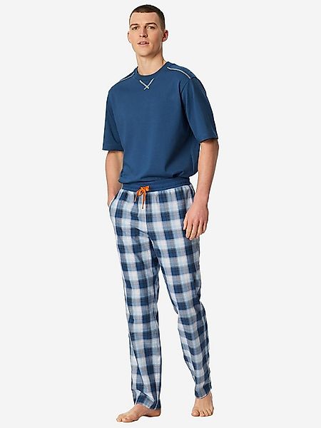 Schiesser Pyjamahose Mix Relax Schlafhose, Nacht Hose, Loungehose günstig online kaufen