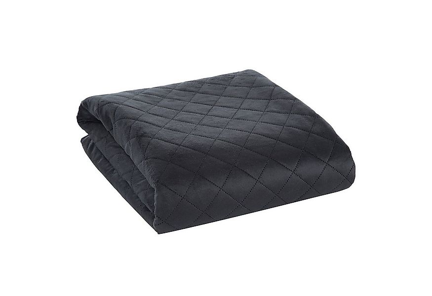 Design91 Tagesdecke LUIZ, Gesteppte Decke Zweiseitig Moderner Bettüberwurf günstig online kaufen