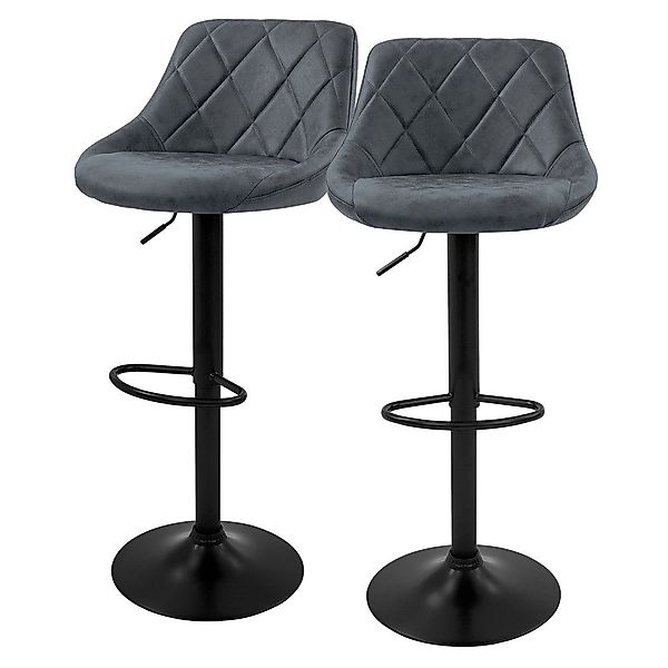 ML-DESIGN Barhocker Gepolsterter Barstuhl mit Rückenlehne günstig online kaufen