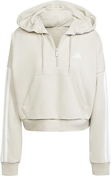 adidas Sportswear Kapuzensweatshirt W 3S FT QZ HD WONALU/WHITE günstig online kaufen