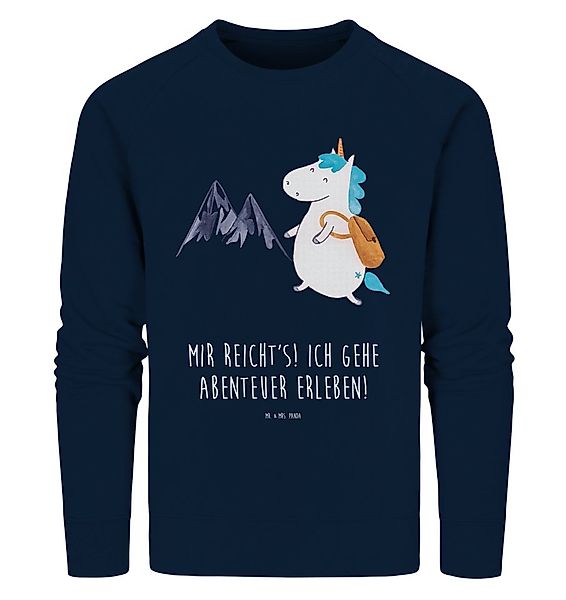 Mr. & Mrs. Panda Longpullover Größe M Einhorn Bergsteiger - French Navy - G günstig online kaufen