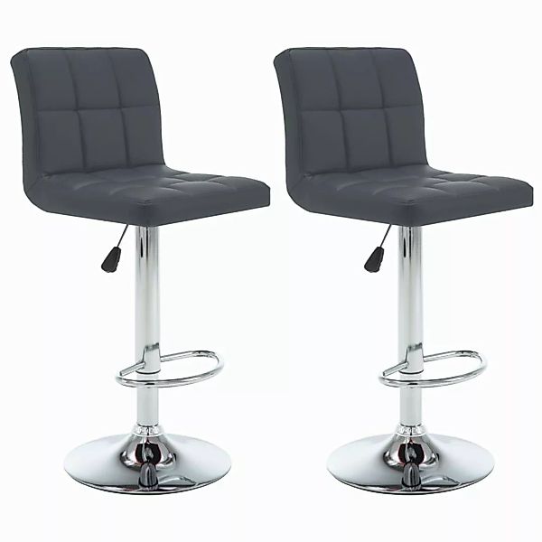 vidaXL Barhocker Barhocker 2 Stk. Grau günstig online kaufen