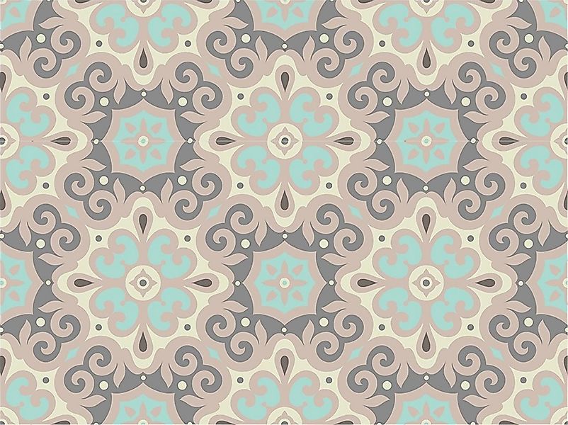 Home affaire Fliesenaufkleber Ornamente, Stickerfliesen, selbstklebend, Sti günstig online kaufen