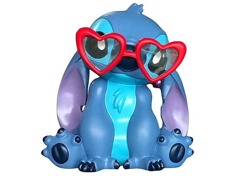 Disney Dekofigur Disney 3D Statue Stitch Sonnenbrille Herz Love 25 cm günstig online kaufen