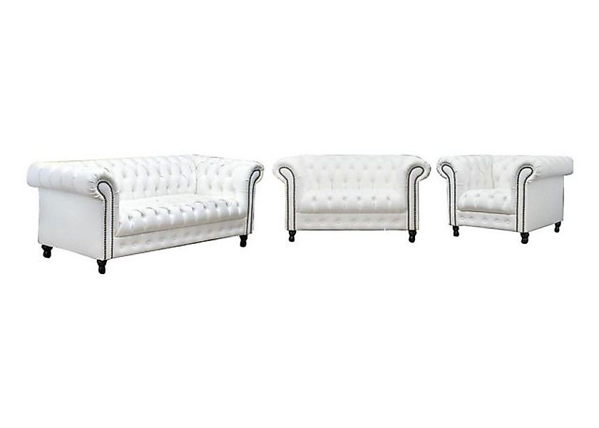 JVmoebel Sofa Modernes Set 31 Sitzer Chesterfield Sofas Wohnzimmer Set Möbe günstig online kaufen