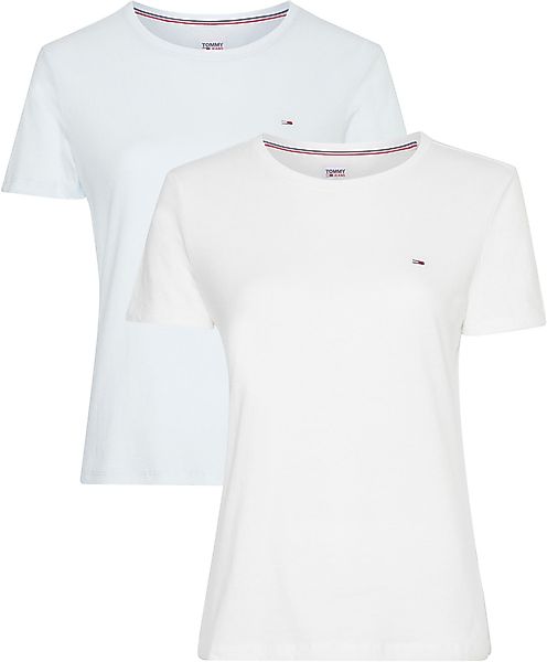 Tommy Jeans Rundhalsshirt TJW 2PACK SOFT günstig online kaufen