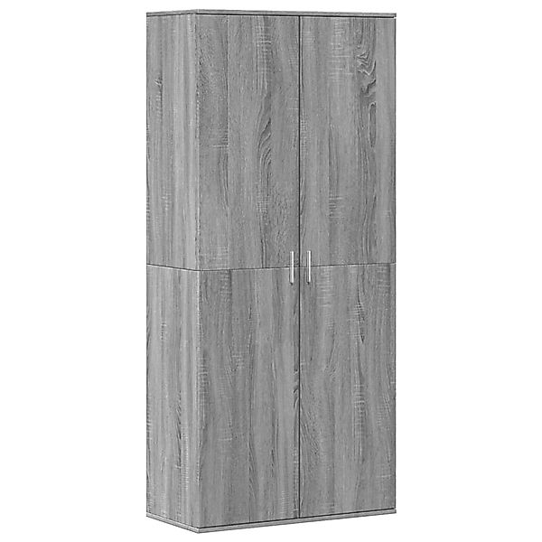 vidaXL Schuhschrank Grau Sonoma 80x39x178 cm Holzwerkstoff 3276677 günstig online kaufen