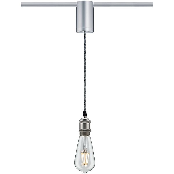 Paulmann "URail Pendeladapter Universal max. 100W 230V Chrom matt" günstig online kaufen