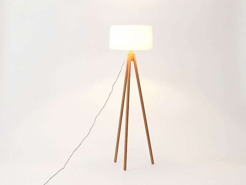 New Garden Chloe LED-Stehlampe für draußen dimmbar mit Kabel ø 43 cm (h: 14 günstig online kaufen