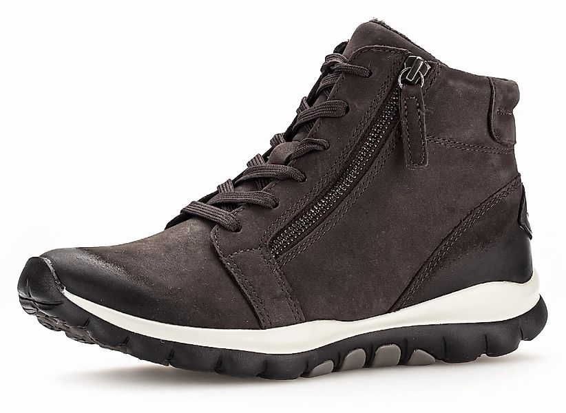 Gabor Rollingsoft Schnürboots, mit profilierter Gummilaufsohle günstig online kaufen
