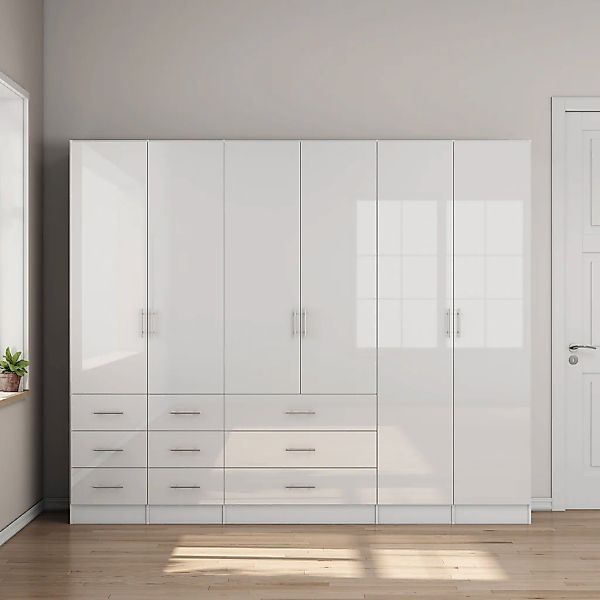 OTTO home Kleiderschrank "Trento Schlafzimmerschrank Garderobe hochglanz" S günstig online kaufen