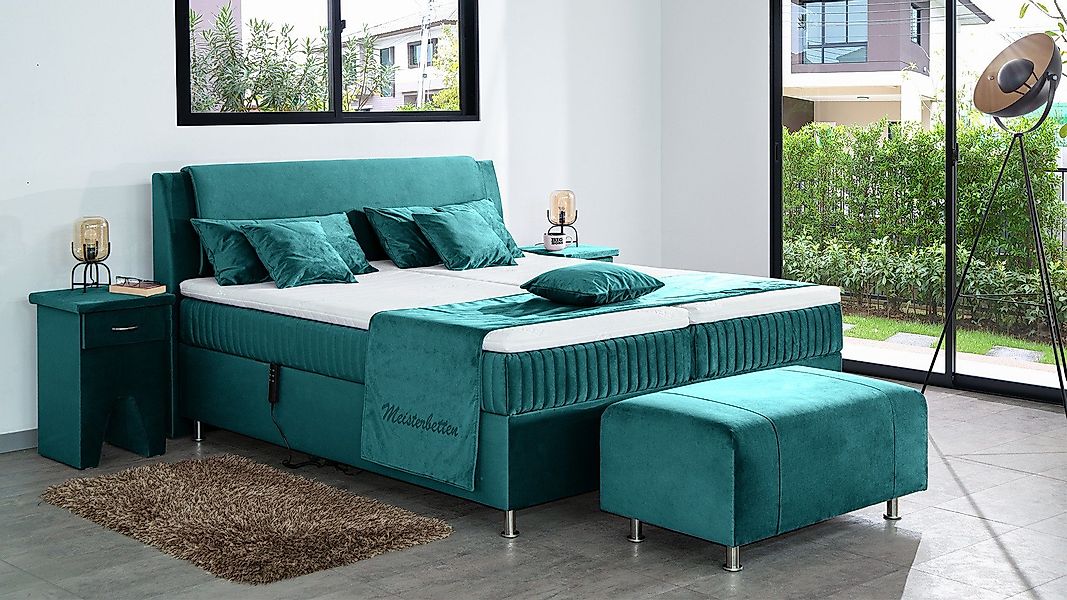 Meisterbetten Boxspringbett Mari (mit Motor, 7-Zonen günstig online kaufen