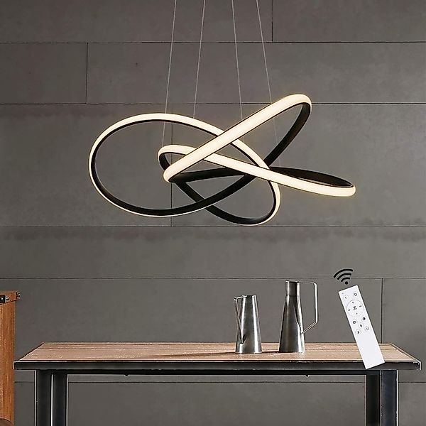 ZMH LED Pendelleuchte Höhenverstellbar 59W Ring günstig online kaufen