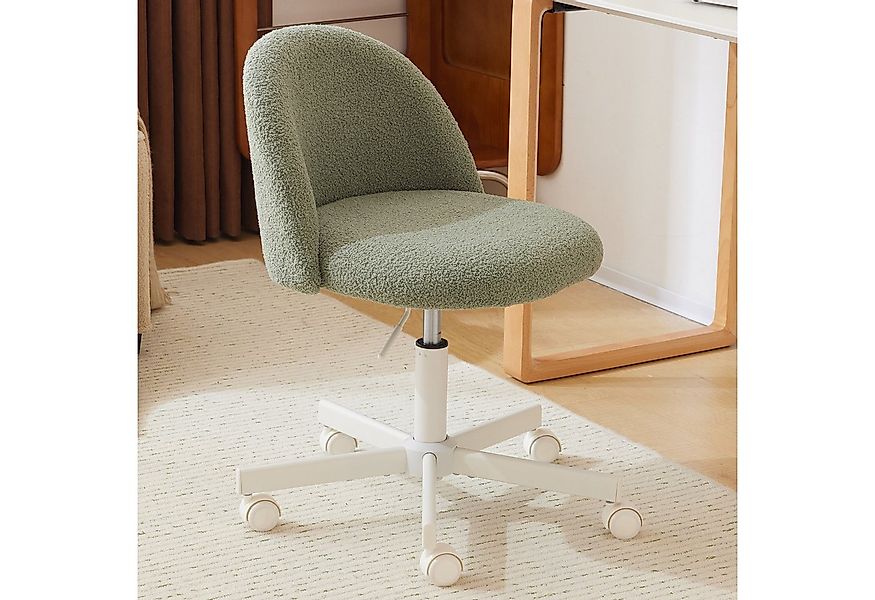 VINGLI Bürostuhl mit Rollen, Schminktisch Stuhl, Höhenverstellbar, Schminks günstig online kaufen