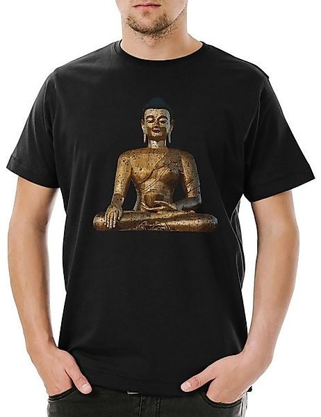Urban Backwoods Print-Shirt Thai Buddha Vintage Herren T-Shirt Thailand The günstig online kaufen
