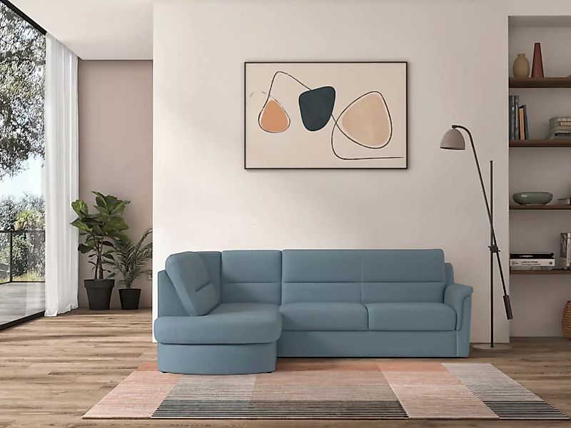 sit&more Ecksofa »Panini L-Form«, wahlweise mit Vorziehsitz und Bettkasten günstig online kaufen