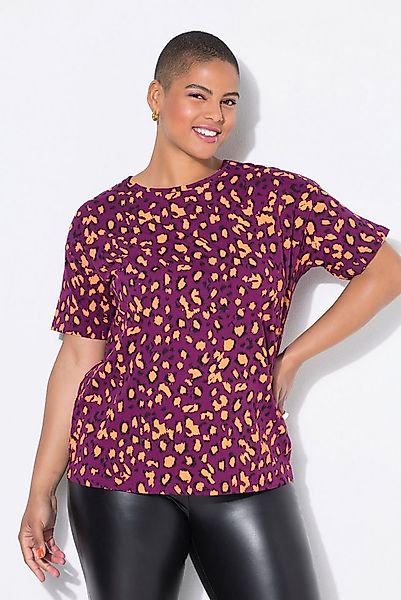 Studio Untold T-Shirt T-Shirt Leo-Print günstig online kaufen