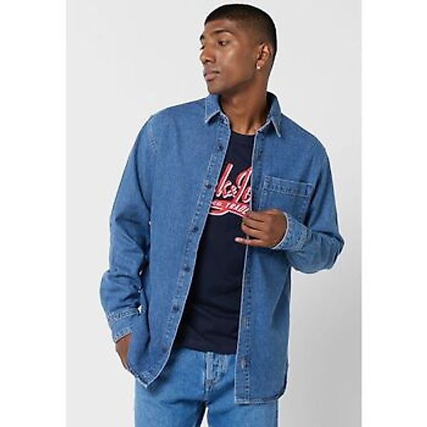 Jack & Jones  Hemdbluse 12224329 CREEK-MEDIUM BLUE DENIM günstig online kaufen