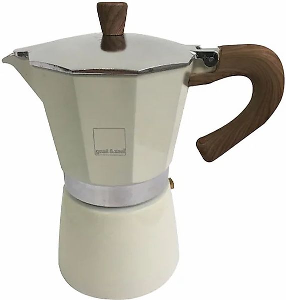 gnali & zani Espressokocher »Venezia«, Induktion, cremefarben günstig online kaufen