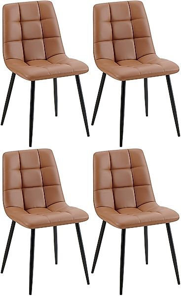 CLP Esszimmerstuhl Antibes (4er Set), Kunstlederbezug günstig online kaufen