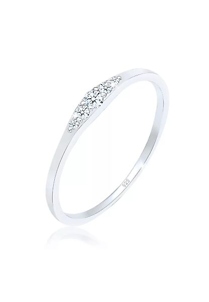 Elli DIAMONDS Verlobungsring "Verlobungsring Diamant (0.09 ct) 925 Silber" günstig online kaufen
