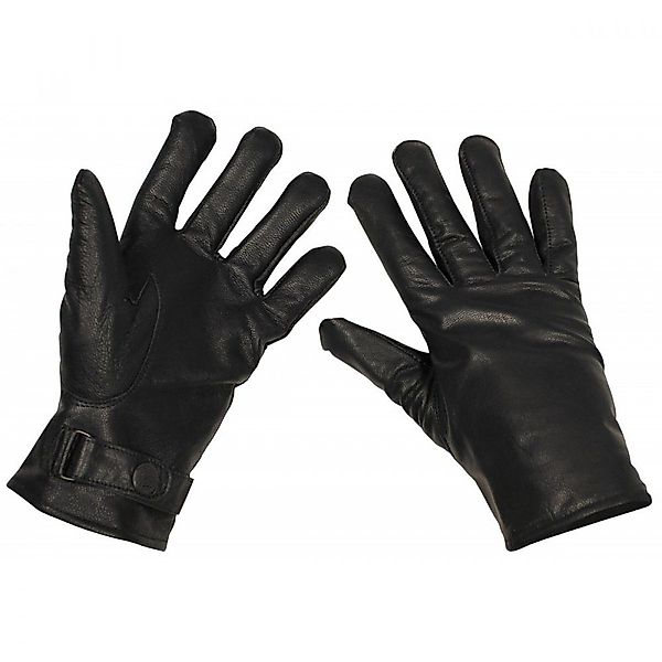 MFH Lederhandschuhe BW Lederhandschuhe, gefüttert, schwarz, günstig online kaufen