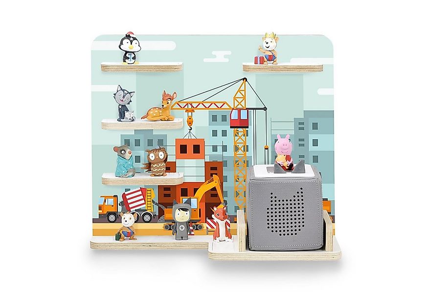 stadtecken Kinderregal mit schmalen Boden - geeignet für die Toniebox und T günstig online kaufen