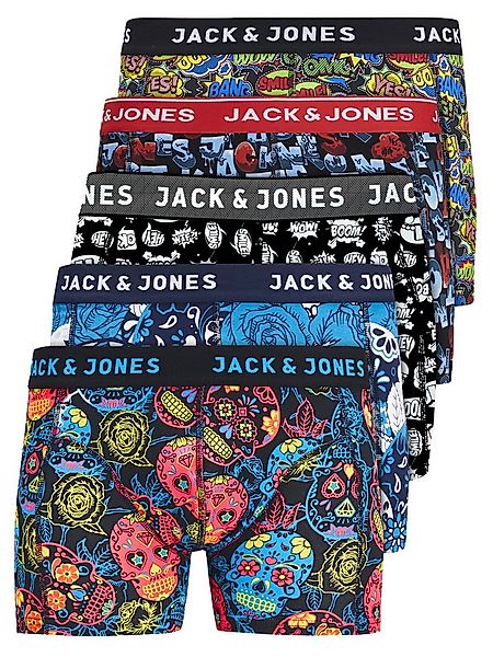 Jack & Jones Boxershorts Jacvel (5-St., 5er Pack) gute Passform durch elast günstig online kaufen