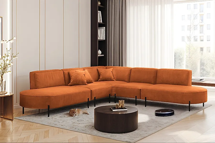 Fun Möbel Ecksofa Designersofa Sofa FUN günstig online kaufen